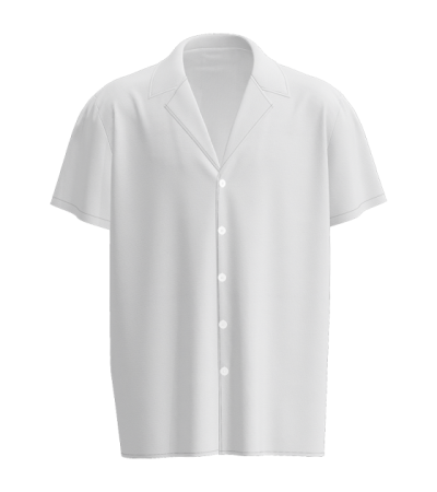 男数码印秋香麻翻领短袖衬衫LTMJ10076	 - 四面弹-120g/S